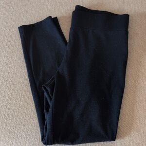 Navy Blue High-Waist Leggings